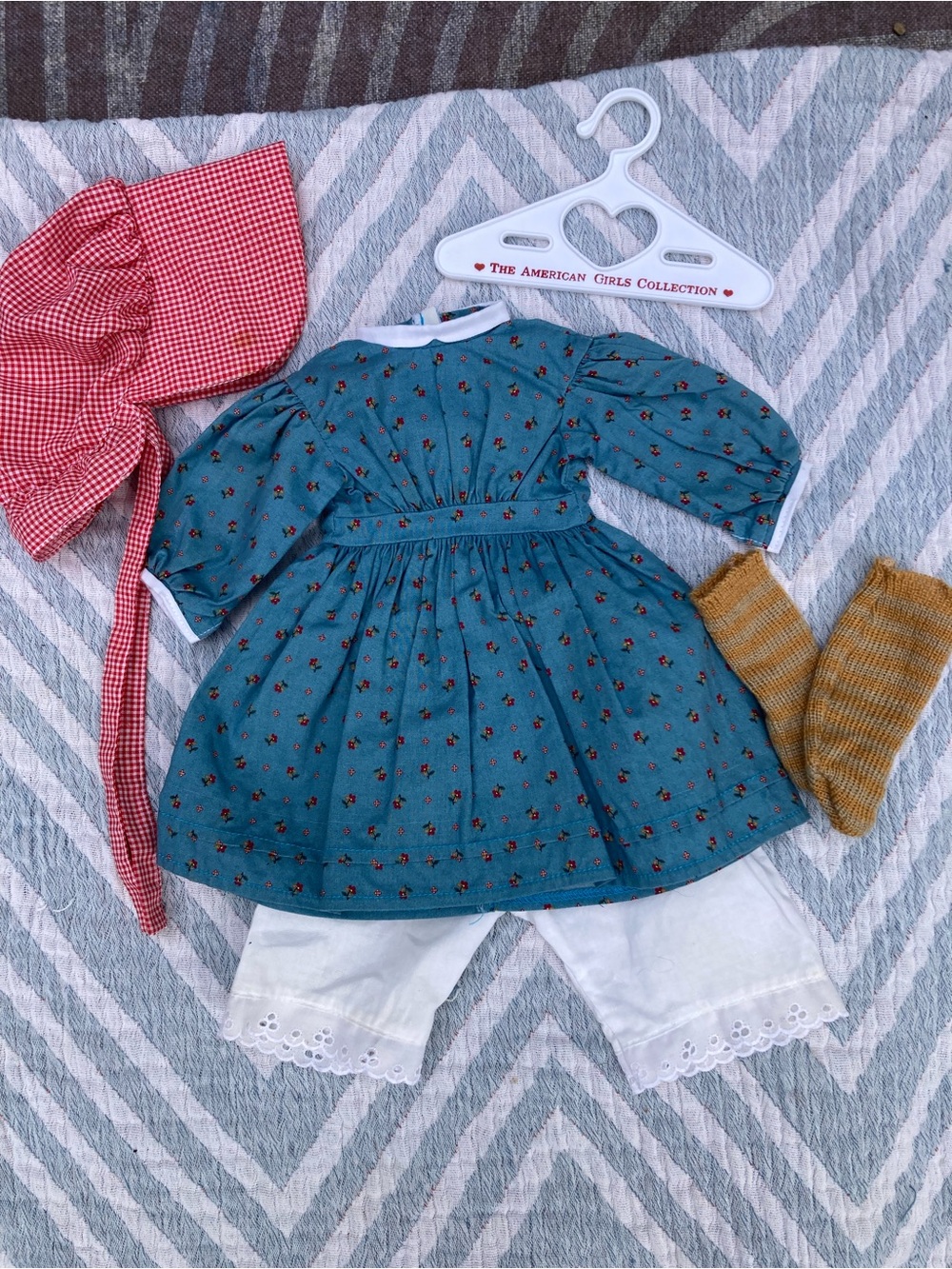 Pleasant Company American Girl Kirsten Meet Dress made in West Germany
